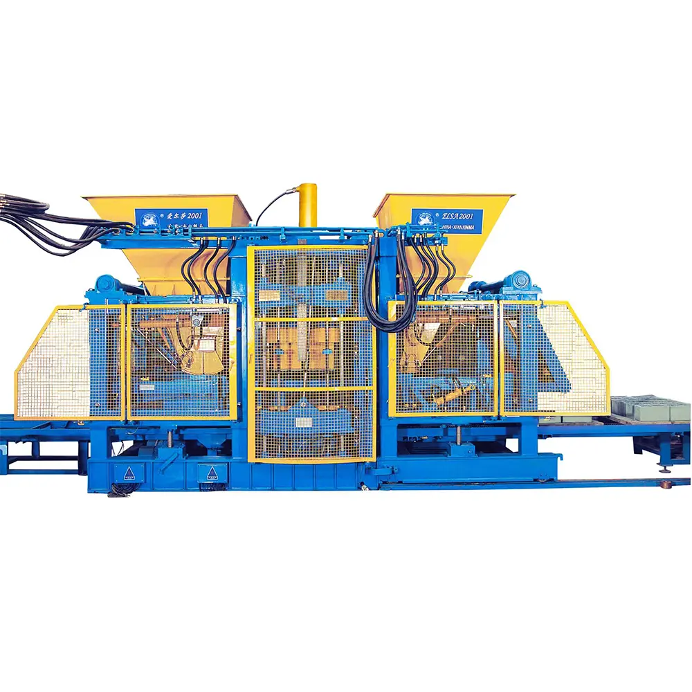 Equipo para fabricar bloques de hormigón